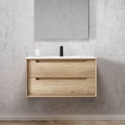 750X460mm Scented750WBASE LIGHT OAK WALL HUNG VANITY  750X460mm Scented750WBASE LIGHT OAK WALL HUNG VANITY