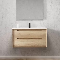 900X460mm Scented900WBASE LIGHT OAK WALL HUNG VANITY  900X460mm Scented900WBASE LIGHT OAK WALL HUNG VANITY
