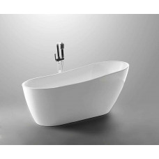 1500x740x700mm Bathtub Freestanding Acrylic Apron White Bath Tub