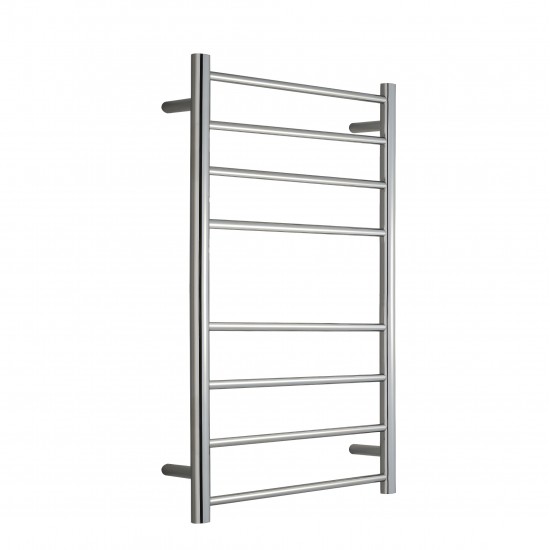 600Wx1000Hx120D  8 Bar Round Heated Towel Rail 