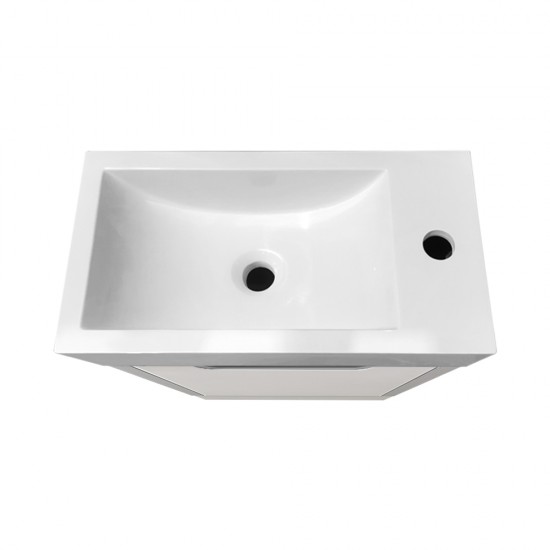 485X245X800mm Free Standing White Plywood Base with One Door Vanity