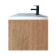 1200X460X510 Wall Hung Light Oak Plywood Base with Two Drawers Vanity