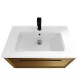 900X460X510mm Wall Hung Light Oak Plywood Base with One Drawer Vanity