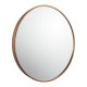 700x700x40mm Rose Gold Stainless Steel Framed Round Wall Mirror with Brackets 700x700x40mm Rose Gold Stainless Steel Framed Round Wall Mirror with Brackets