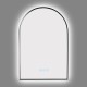 600x900mm Backlit Gunmetal Grey Frame Arched LED Wall Mirror Motion Sensor Switch 600x900mm Backlit Gunmetal Grey Frame Arched LED Wall Mirror Motion Sensor Switch