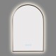 600x900mm Backlit Gunmetal Grey Frame Arched LED Wall Mirror Motion Sensor Switch 600x900mm Backlit Gunmetal Grey Frame Arched LED Wall Mirror Motion Sensor Switch