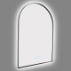 600x900mm Backlit Gunmetal Grey Frame Arched LED Wall Mirror Motion Sensor Switch 600x900mm Backlit Gunmetal Grey Frame Arched LED Wall Mirror Motion Sensor Switch