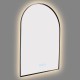 600x900mm Backlit Gunmetal Grey Frame Arched LED Wall Mirror Motion Sensor Switch 600x900mm Backlit Gunmetal Grey Frame Arched LED Wall Mirror Motion Sensor Switch