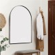 600x900mm Backlit Gunmetal Grey Frame Arched LED Wall Mirror Motion Sensor Switch 600x900mm Backlit Gunmetal Grey Frame Arched LED Wall Mirror Motion Sensor Switch