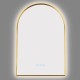600x900mm Backlit Brushed Yellow Gold Frame Arched LED Wall Mirror Motion Sensor Switch 600x900mm Backlit Brushed Yellow Gold Frame Arched LED Wall Mirror Motion Sensor Switch