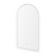 500x900mm Arched LED Wall Mirror with Bluetooth Speaker Dimister Touch Switch 3 Colours Lighting