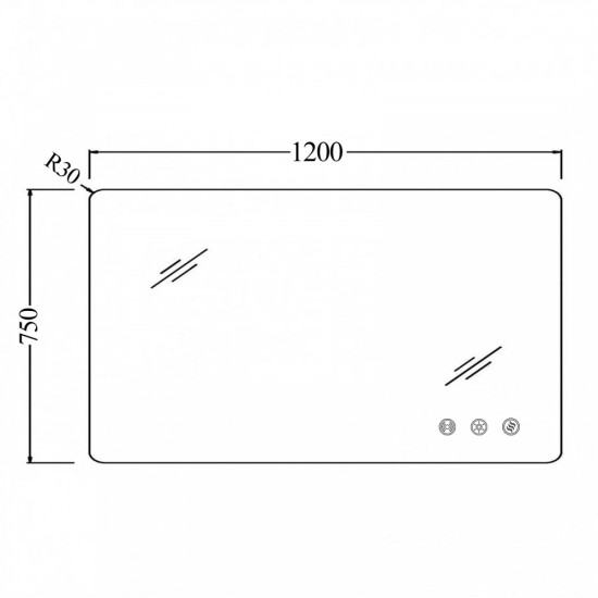 1200x750mm Rectangle LED Mirror with Motion Sensor Demister Backlit Touch Switch 3 Colours Lighting Frameless 1200x750mm Rectangle LED Mirror with Motion Sensor Demister Backlit Touch Switch 3 Colours Lighting Frameless