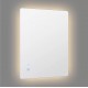 750x600mm Rectangle LED Mirror with Motion Sensor Demister Backlit Touch Switch 3 Colours Lighting Frameless