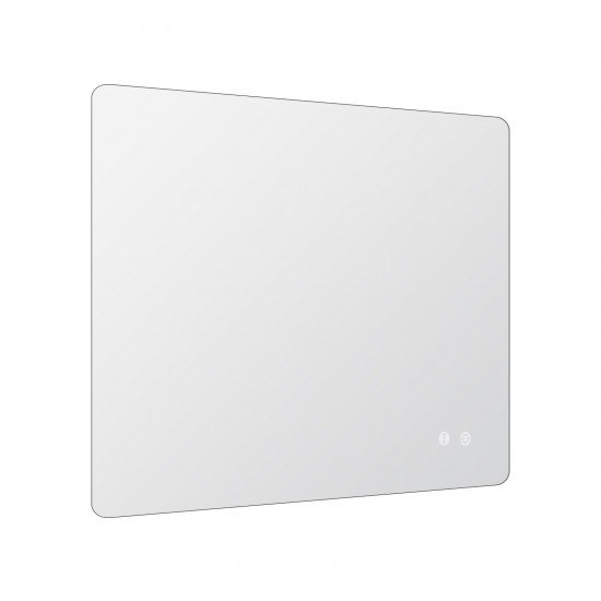 900x750mm Rectangle LED Mirror with Motion Sensor Demister Backlit Touch Switch 3 Colours Lighting Frameless