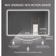 1500x750mm Rectangle LED Mirror with Motion Sensor And Demister Touch Switch 3 Colours Lighting 1500x750mm Rectangle LED Mirror with Motion Sensor And Demister Touch Switch 3 Colours Lighting