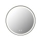 600x600x40mm Round Bathroom LED Mirror With Motion Sensor Auto On Demister Touch Sensor Switch Wall Mounted