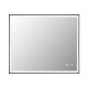 750x600x40mm Rectangle LED Mirror with Motion Sensor Auto On Demister Touch Sensor Switch Wall Mounted Horizontal or Vertically