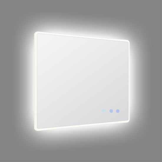 900x750mm Rectangle LED Mirror with Motion Sensor Auto On Demister 3 Colours Lighting on Rim Frameless 900x750mm Rectangle LED Mirror with Motion Sensor Auto On Demister 3 Colours Lighting on Rim Frameless