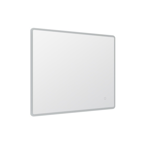 1500x750mm Rectangle LED Mirror with Demister Touch Switch 3 Colours Lighting on Rim Frameless PC Lampshade