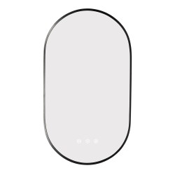 500x900mm Backlit Gunmetal Grey Frame Oval Led Mirror Oblong Racetrack Motion Sensor Auto On 500x900mm Backlit Gunmetal Grey Frame Oval Led Mirror Oblong Racetrack Motion Sensor Auto On