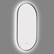 500x900mm Backlit Gunmetal Grey Frame Oval Led Mirror Oblong Racetrack Motion Sensor Auto On 500x900mm Backlit Gunmetal Grey Frame Oval Led Mirror Oblong Racetrack Motion Sensor Auto On