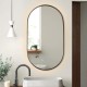 500x900mm Backlit Gunmetal Grey Frame Oval Led Mirror Oblong Racetrack Motion Sensor Auto On 500x900mm Backlit Gunmetal Grey Frame Oval Led Mirror Oblong Racetrack Motion Sensor Auto On