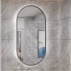 500x900mm Backlit Gunmetal Grey Frame Oval Led Mirror Oblong Racetrack Motion Sensor Auto On 500x900mm Backlit Gunmetal Grey Frame Oval Led Mirror Oblong Racetrack Motion Sensor Auto On
