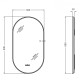 500x900mm Backlit Gunmetal Grey Frame Oval Led Mirror Oblong Racetrack Motion Sensor Auto On 500x900mm Backlit Gunmetal Grey Frame Oval Led Mirror Oblong Racetrack Motion Sensor Auto On