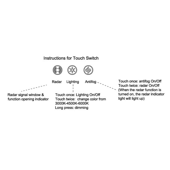 1200x850mm Backlit Arch Led Mirror With Motion Sensor Demister Touch Sensor Switch 1200x850mm Backlit Arch Led Mirror With Motion Sensor Demister Touch Sensor Switch