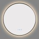 700mm Backlit Gunmetal Grey Frame Round LED Mirror with Motion Sensor Auto On 700mm Backlit Gunmetal Grey Frame Round LED Mirror with Motion Sensor Auto On