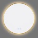 900mm Backlit Yellow Gold Frame Round LED Mirror with Motion Sensor Switch 900mm Backlit Yellow Gold Frame Round LED Mirror with Motion Sensor Switch