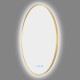 900mm Backlit Yellow Gold Frame Round LED Mirror with Motion Sensor Switch 900mm Backlit Yellow Gold Frame Round LED Mirror with Motion Sensor Switch