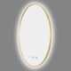 700mm Backlit Yellow Gold Frame Round LED Mirror with Motion Sensor Switch 700mm Backlit Yellow Gold Frame Round LED Mirror with Motion Sensor Switch