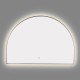 1200x850mm Backlit Gunmetal Grey Frame Arched LED Wall Mirror Demister Function 1200x850mm Backlit Gunmetal Grey Frame Arched LED Wall Mirror Demister Function