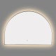 1200x850mm Backlit Gunmetal Grey Frame Arched LED Wall Mirror Demister Function 1200x850mm Backlit Gunmetal Grey Frame Arched LED Wall Mirror Demister Function