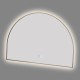 1200x850mm Backlit Gunmetal Grey Frame Arched LED Wall Mirror Demister Function 1200x850mm Backlit Gunmetal Grey Frame Arched LED Wall Mirror Demister Function