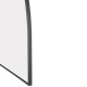 1200x850mm Backlit Gunmetal Grey Frame Arched LED Wall Mirror Demister Function 1200x850mm Backlit Gunmetal Grey Frame Arched LED Wall Mirror Demister Function