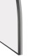 1200x850mm Backlit Gunmetal Grey Frame Arched LED Wall Mirror Demister Function 1200x850mm Backlit Gunmetal Grey Frame Arched LED Wall Mirror Demister Function