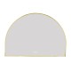 1200x850mm Backlit Brushed Yellow Gold Frame Arched LED Wall Mirror Demister 1200x850mm Backlit Brushed Yellow Gold Frame Arched LED Wall Mirror Demister