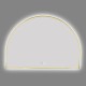 1200x850mm Backlit Brushed Yellow Gold Frame Arched LED Wall Mirror Demister 1200x850mm Backlit Brushed Yellow Gold Frame Arched LED Wall Mirror Demister