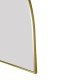 1200x850mm Backlit Brushed Yellow Gold Frame Arched LED Wall Mirror Demister 1200x850mm Backlit Brushed Yellow Gold Frame Arched LED Wall Mirror Demister