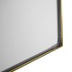 1200x850mm Backlit Brushed Yellow Gold Frame Arched LED Wall Mirror Demister 1200x850mm Backlit Brushed Yellow Gold Frame Arched LED Wall Mirror Demister