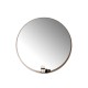 900mm Round Bathroom Vanity Decor MDF Frame Wall Mirror 2 Bracket Storage Shelf Half Moon Border 900mm Round Bathroom Vanity Decor MDF Frame Wall Mirror 2 Bracket Storage Shelf Half Moon Border