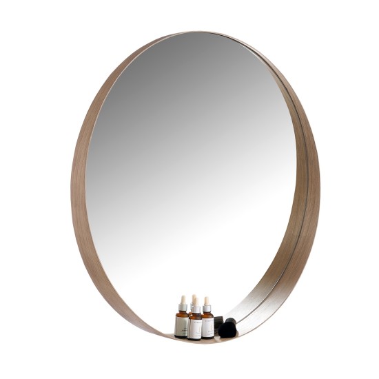 900mm Round Bathroom Vanity Decor MDF Frame Wall Mirror 2 Bracket Storage Shelf Half Moon Border 900mm Round Bathroom Vanity Decor MDF Frame Wall Mirror 2 Bracket Storage Shelf Half Moon Border