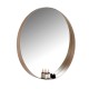 900mm Round Bathroom Vanity Decor MDF Frame Wall Mirror 2 Bracket Storage Shelf Half Moon Border 900mm Round Bathroom Vanity Decor MDF Frame Wall Mirror 2 Bracket Storage Shelf Half Moon Border