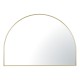 1200x850x20mm Gold Aluminum Framed Half Circle Mirror Decorative Wall Mirror Arc Mirror 1200x850x20mm Gold Aluminum Framed Half Circle Mirror Decorative Wall Mirror Arc Mirror