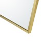 1200x850x20mm Gold Aluminum Framed Half Circle Mirror Decorative Wall Mirror Arc Mirror 1200x850x20mm Gold Aluminum Framed Half Circle Mirror Decorative Wall Mirror Arc Mirror