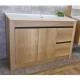 BC7 1200mmx460mmx850mm Plywood Floor Standing Vanity with Ceramic Single Basin