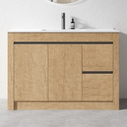 BC7 1200mmx460mmx850mm Plywood Floor Standing Vanity with Ceramic Single Basin BC7 1200mmx460mmx850mm Plywood Floor Standing Vanity with Ceramic Single Basin