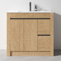 BC7 900mmx460mmx850mm Plywood Floor Standing Vanity with Ceramic Basin BC7 900mmx460mmx850mm Plywood Floor Standing Vanity with Ceramic Basin
